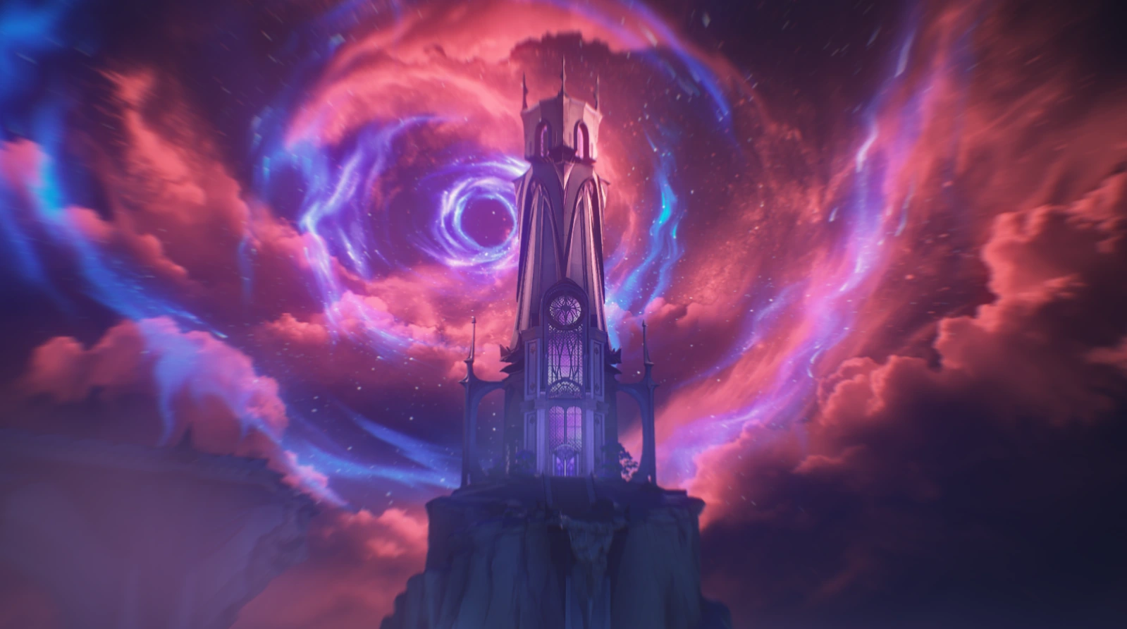 星涡云空下的统驭塔冠